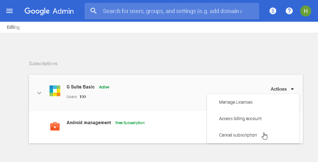 How To Cancel Delete Your Domain In G Suite Account Get G Suite Legacy Free Edition